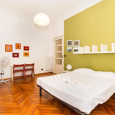 Daire Mercato Centrale Colorful Flat Torino