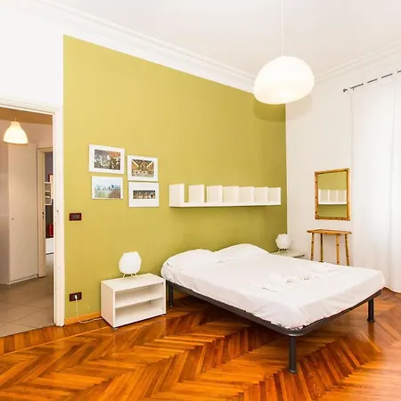Daire Mercato Centrale Colorful Flat Torino